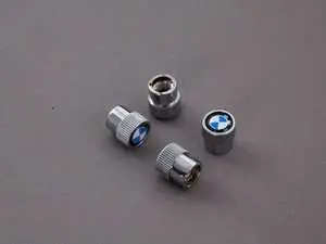 Valve Stem Caps - BMW Roundel Logo (Set of 4)