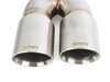 Turner Motorsport Turner Motorsport Double Wall Slash Cut - 2.5 Inlet 3.0 OD - Stepped Right - Brushed Stainless 026732TMS06-02 View 3