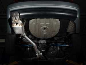 Turner Motorsport - M54 Complete Valved Catback Exhaust - E46 325i, 330i