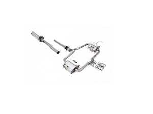Cat-Back Exhaust System - Resonated R53 MINI Cooper S/JCW - Polished Tips