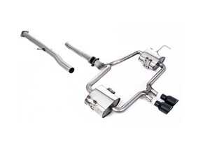 MINI R53 Cat-Back Exhaust System - Non Resonated - Black Tips 