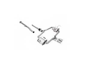 MINI R53 Cat-Back Exhaust System - Non Resonated - Polished Tips 