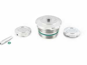 VTT N5X/S55/N2X Triple Billet Cap Kit - Clear - BMW N20/52/54/55
