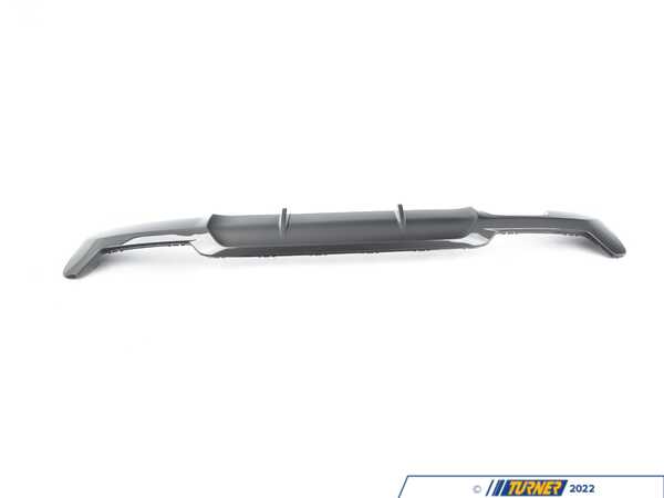 Genuine BMW TRIM PANEL, BUMPER, REAR, BO 51128077093