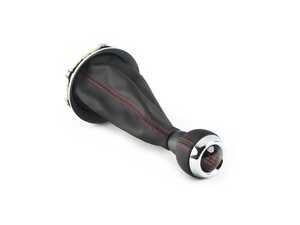 Genuine MINI Leather Shift Knob With Boot/6-Speed Silber - 25117605282