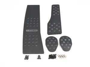 MINI R5X Rennline 4-Piece Pedal Set - Black 