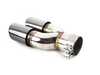 Turner Motorsport Turner Double Wall Slash Cut Exhaust Tip - 2.75 Inlet - 3.5 OD - Stepped Left - Titanium Black Chrome 026732TMS03-10 View 4