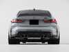 Enthusiast Bundles G80 M3 Gloss Black High Kick Trunk Spoiler & Rear Diffuser 048254LAEBKT View 2