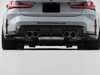 Enthusiast Bundles G80 M3 Gloss Black High Kick Trunk Spoiler & Rear Diffuser 048254LAEBKT View 29