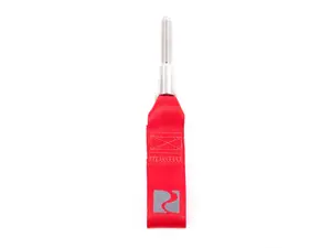Strap Style Tow Hook - Red - 5/8-11 Thread