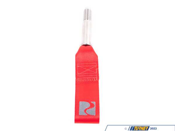 Rennline Strap Style Tow Hook - Red E334