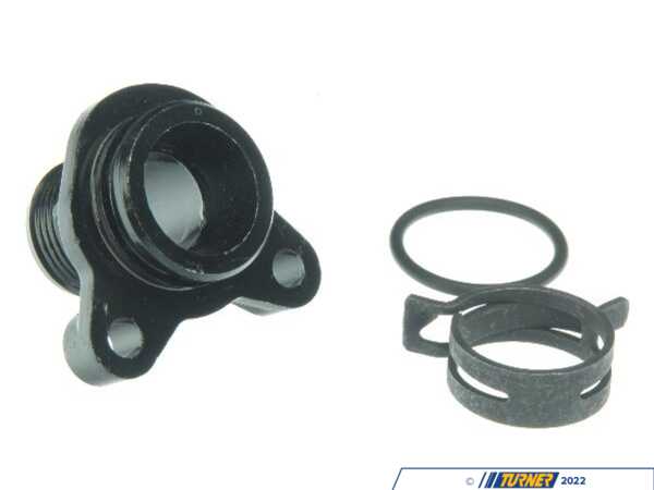 URO Premium Uro - Aluminum Coolant Hose Connector for E9x, and Z4  11537545890PRMK