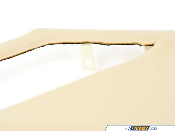 Genuine BMW Genuine BMW Trim Panel Column, Rear Righ - 51438250938 - Pearlbeige 51438250938