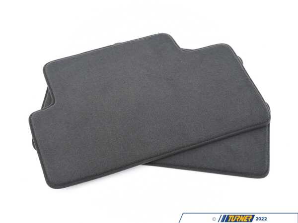 Genuine BMW Genuine BMW Set Of Floor Mats Velours Anthrazit - 51479117343 - E63 51479117343
