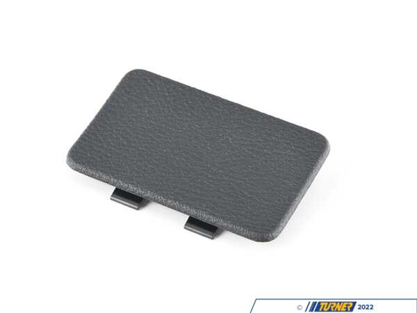 Genuine BMW Genuine BMW Cover Schwarz -51497394761 F16 51497394761