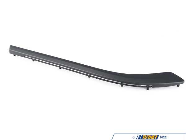 Genuine BMW Genuine BMW Accent Molding, Rear Left -51437389777 - Schwarz 51437389777
