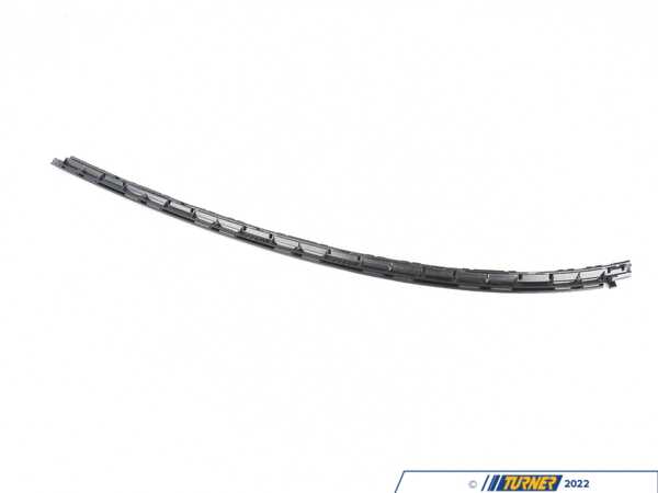 Genuine BMW MOUNT RAIL, TRIM STRIP, TRUN 51137328384