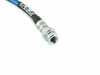 ECS Rear Exact-Fit Stainless Steel Brake Lines - Red 009477ECS02 View 5