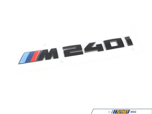 Genuine BMW M Model Badge - G42 240i xDrive 51142472854