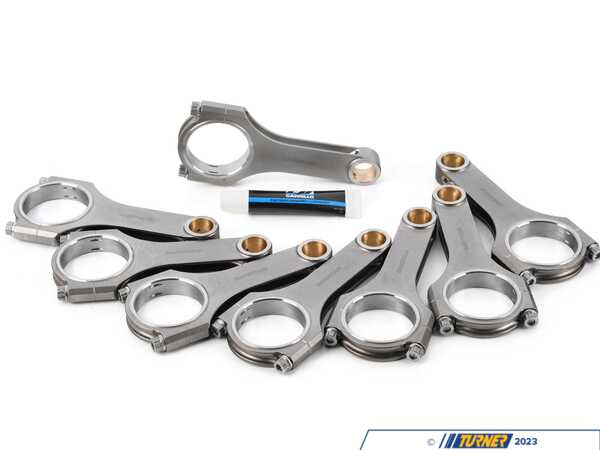 CP Carrillo CP-Carrillo Forged Connecting Rod Set - H-Beam CAR-CRS-S63-WMC