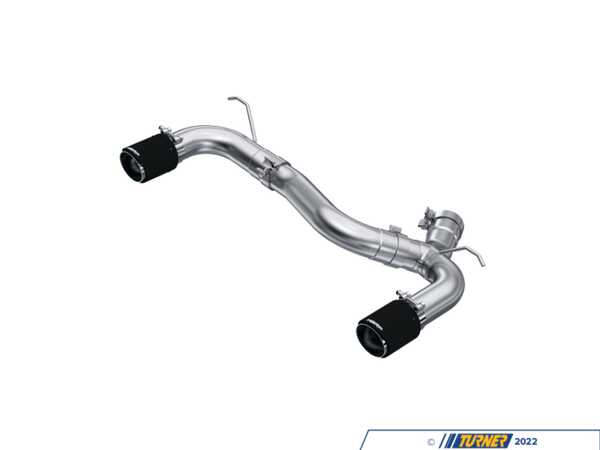MBRP MBRP 17-21 BMW M240I 3.0L 3in Axle Back Dual Rear Exit W/ T304 SS Carbon Fiber Tips (Street Version) mbrpS45003CF