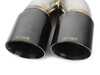 Turner Motorsport Turner Double Wall Slash Cut Exhaust Tip - 2.75 Inlet - 3.5 OD - Stepped Right - Titanium Black Chrome 026732TMS03-11 View 3