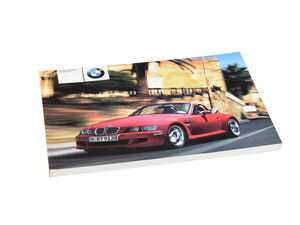 Genuine BMW Owner's Handbook M Z3 E36/7 - 01410156429