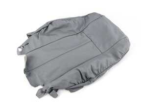Genuine BMW Cover Backrest, Leather N6Tt Grau - 52108253863 - E38,E39