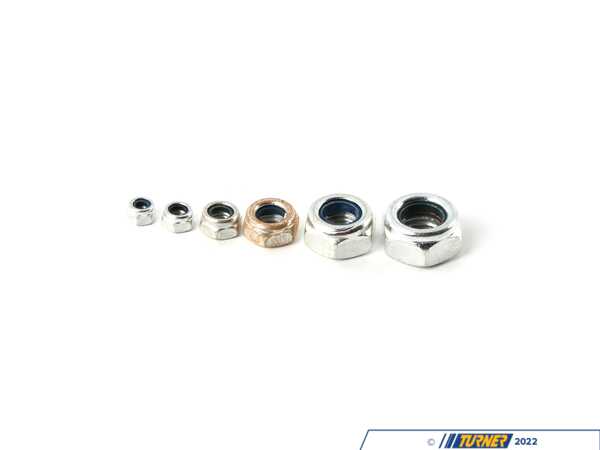 Titan Titan 100-Piece Metric Nylon Locknut Assortment TIT45243
