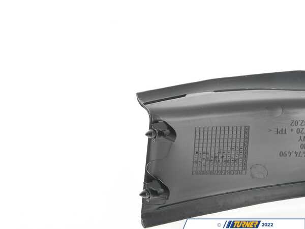Genuine BMW COVER, WATER GUTTER, 51497474490
