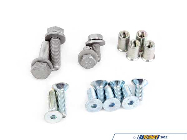 Turner Motorsport X-Brace Hardware Kit - E36 016865LA01-01