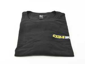 '034Motorsport' Logo Shirt - Black - Mens Large