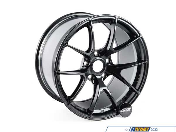 APEX Wheels 19x10.5" ET44 Satin Black APEX VS-5RS Forged Porsche Wheel VS5RS19105ET44-5