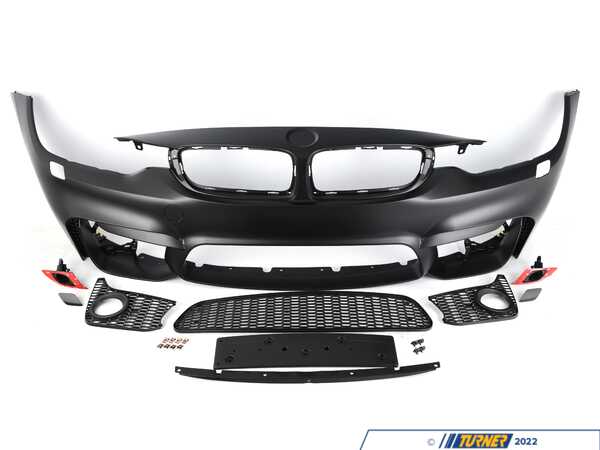 ECS F32 / F33 M4 Style Front Bumper  F32M4FT-FOG