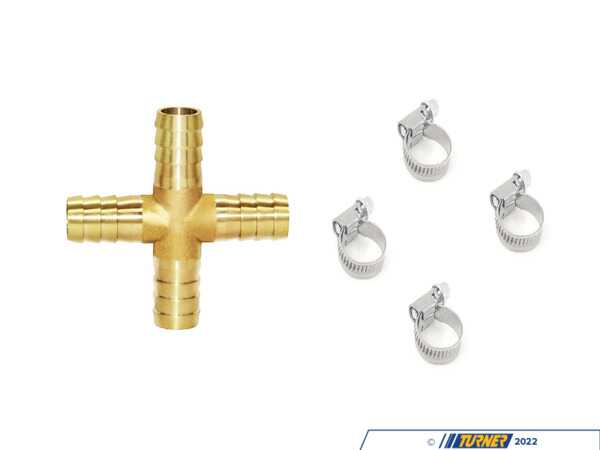 Bremmen Parts MINI W11 Distribution Piece - Brass With Clamps  17127518613KT