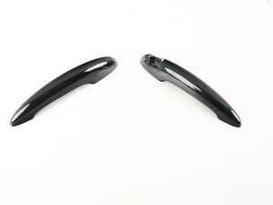 Door Handle Piano Black Cover - Set