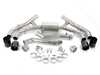 Dinan DINAN VALVED AXLE-BACK EXHAUST - Black Tips - 2020-2025 BMW X5M/X6M D660-0090-BLK View 1