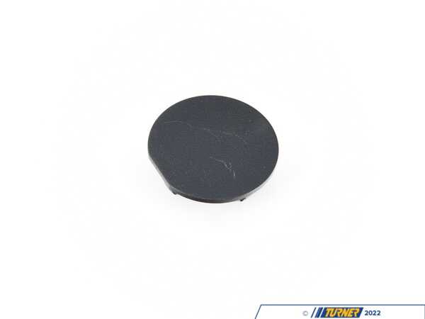 Genuine BMW Genuine BMW Blind Plug F Trunk Trim Schwarz - 51478165200 - E38 51478165200