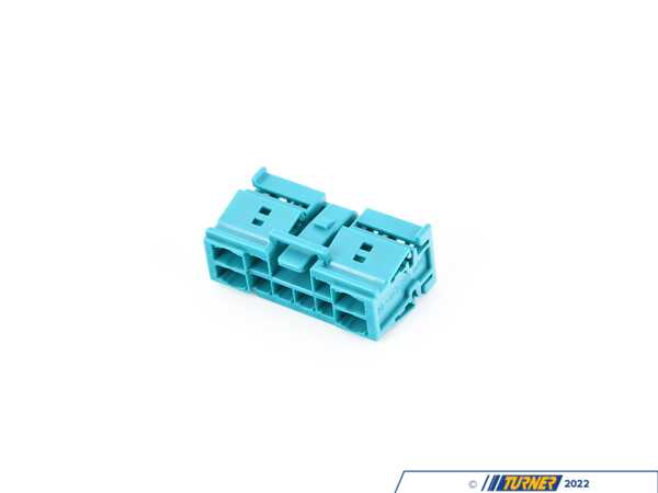 Genuine BMW Genuine BMW Universal Socket Housing Uncoded 10 Pol. - 61136901814 61136901814