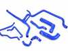 DO88 DO88 Coolant Hoses - Blue - 320/325 E36  do88kit175B View 1