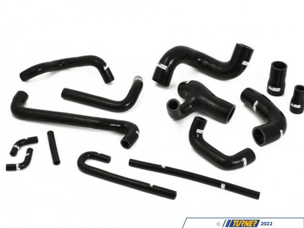 DO88 BMW E30 S14 Coolant Hoses - Black - DO88  do88kit130S