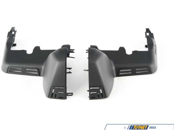 Genuine BMW MIRROR BASE COVER SET 51169108981