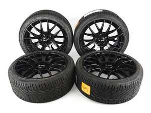 18" Alzor Style 030 "Ready-To-Roll" OEM+ Fitment Square Wheel & Tire Package - w/ General Tires - Mercedes W204 C-Class