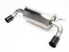 Dinan Stainless Axle-Back Exhaust - Black Tips D660-0061-BLK View 1