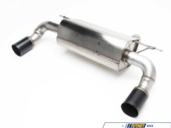 Dinan Stainless Axle-Back Exhaust - Black Tips D660-0061-BLK