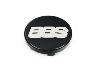 BBS Center Cap - Black/Silver - 70.6mm