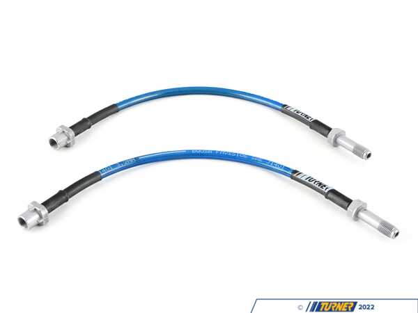 Turner Motorsport Stainless Steel Brake Lines - Rear - I01 i3 047495LA02