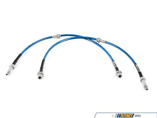 Turner Motorsport Stainless Steel Brake Lines - Front - I01 i3 047495LA01