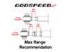 GODSPEED Adjustable Rear Camber And Toe Kit W/ Sppherical Bearings AK-210-A View 2