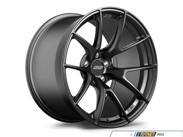 APEX Wheels 19x10" ET12 Satin Black APEX VS-5RS Forged BMW Wheel VS5RS1910ET12smb
